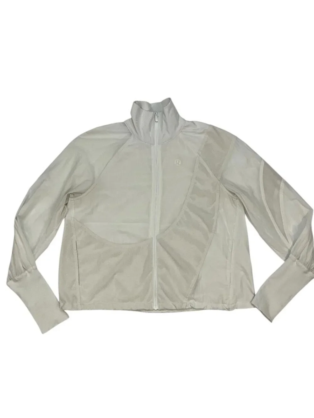 Lululemon Lightweight Tennis Full Zip Track Jacket 2 White